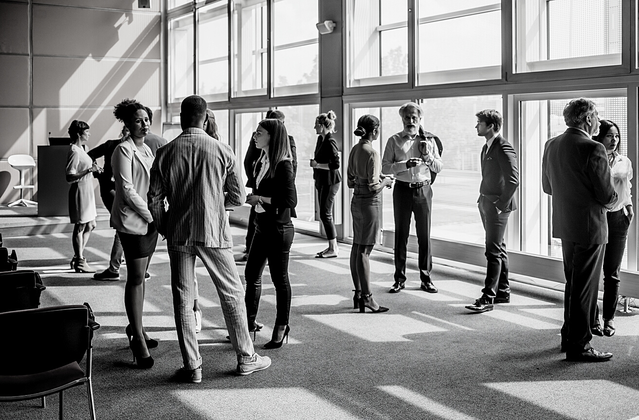 Business People on a Conference Event